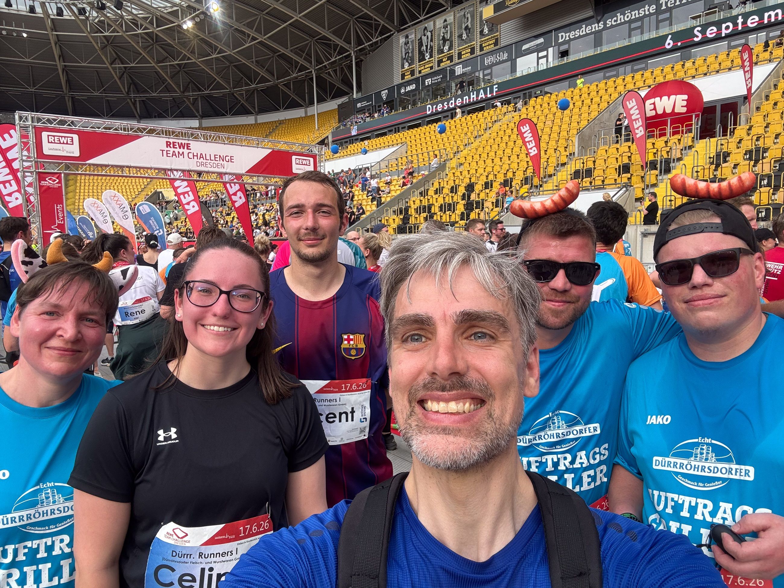 Dürrröhrsdorfer bei der REWE Team Challenge