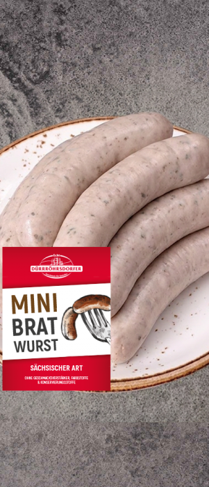 Sächsische Minibratwürste 8er Pack