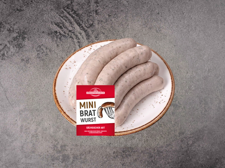 Sächsische Minibratwürste 8er Pack
