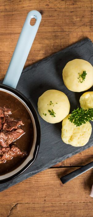 Rindergulasch im Glas