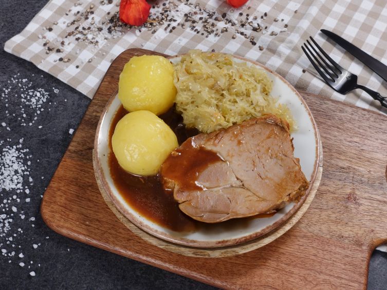 schweinebratenmenü