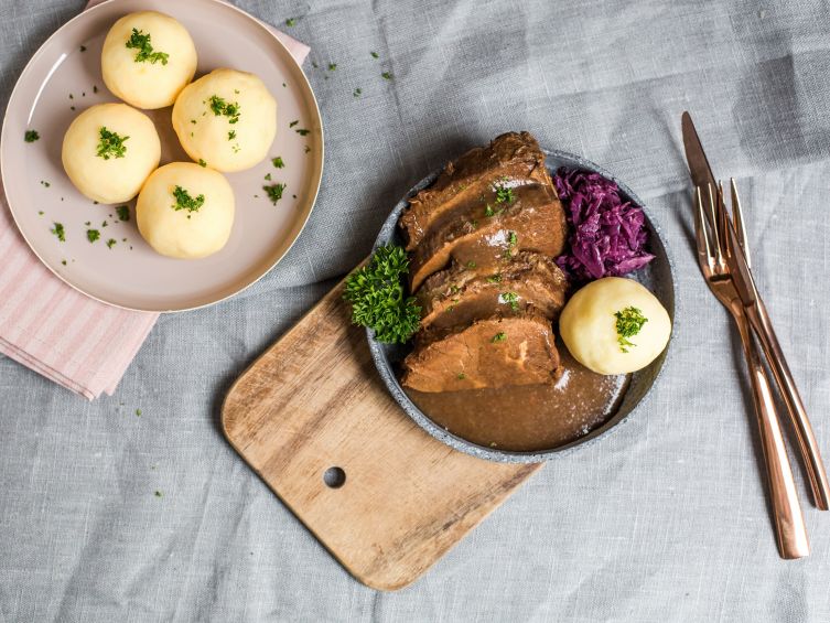 Sauerbraten im Glas