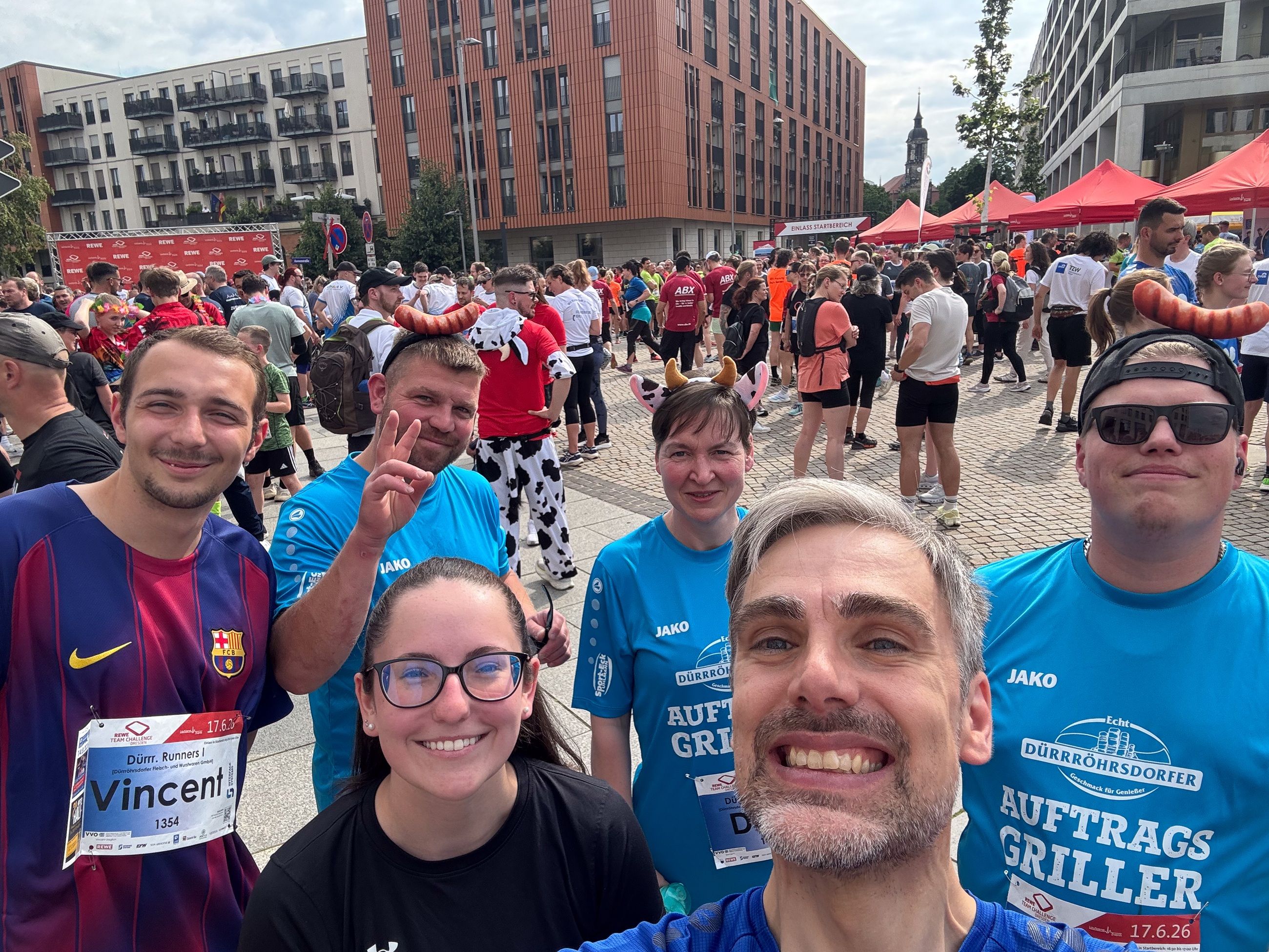 Dürrröhrsdorfer bei der REWE Team Challenge