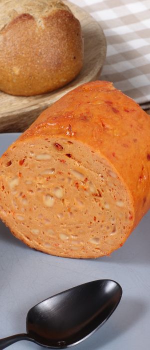 Fleischkäse Chili-Cheese im Glas