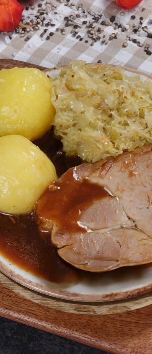 schweinebratenmenü