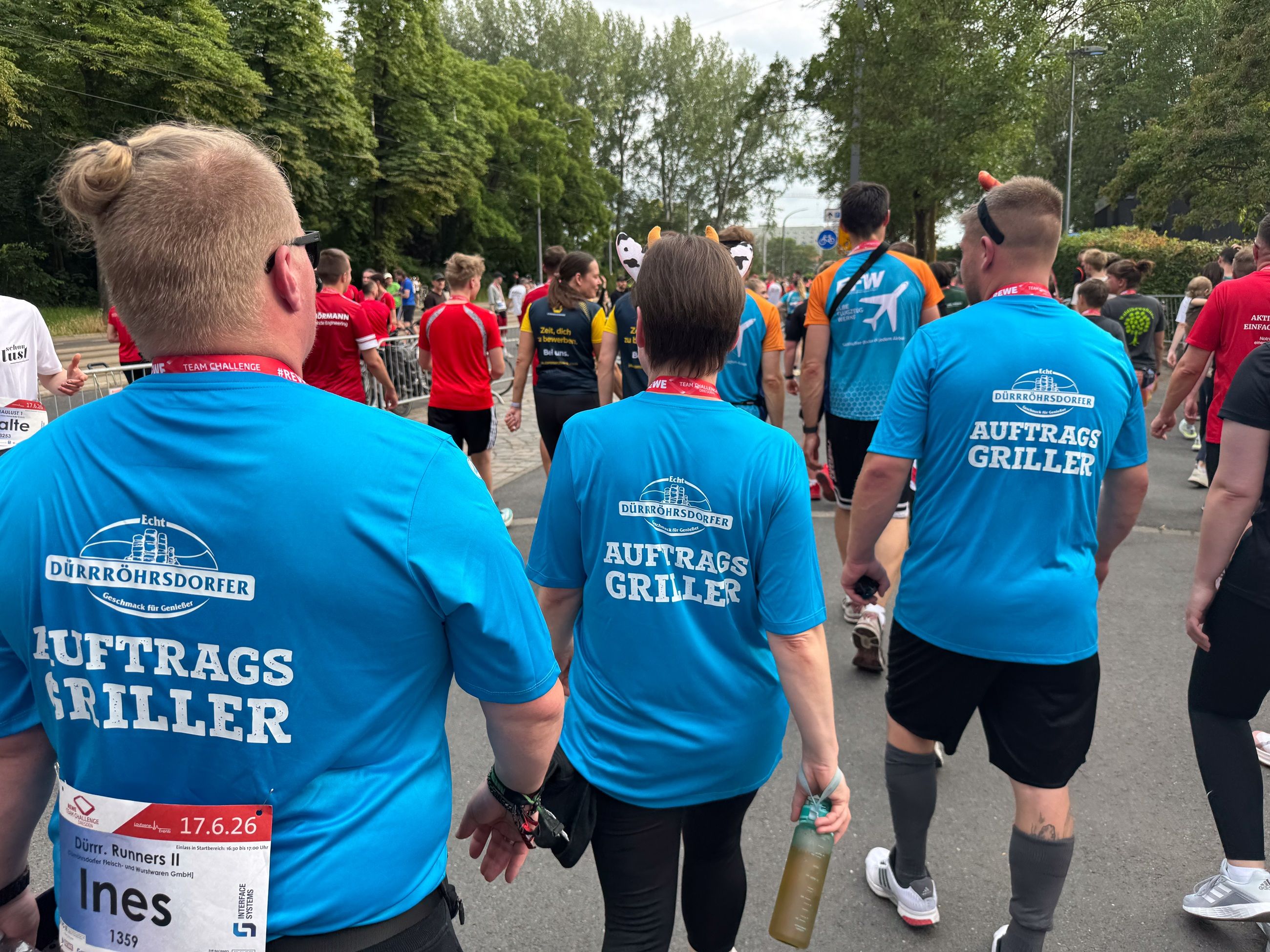 Dürrröhrsdorfer bei der REWE Team Challenge