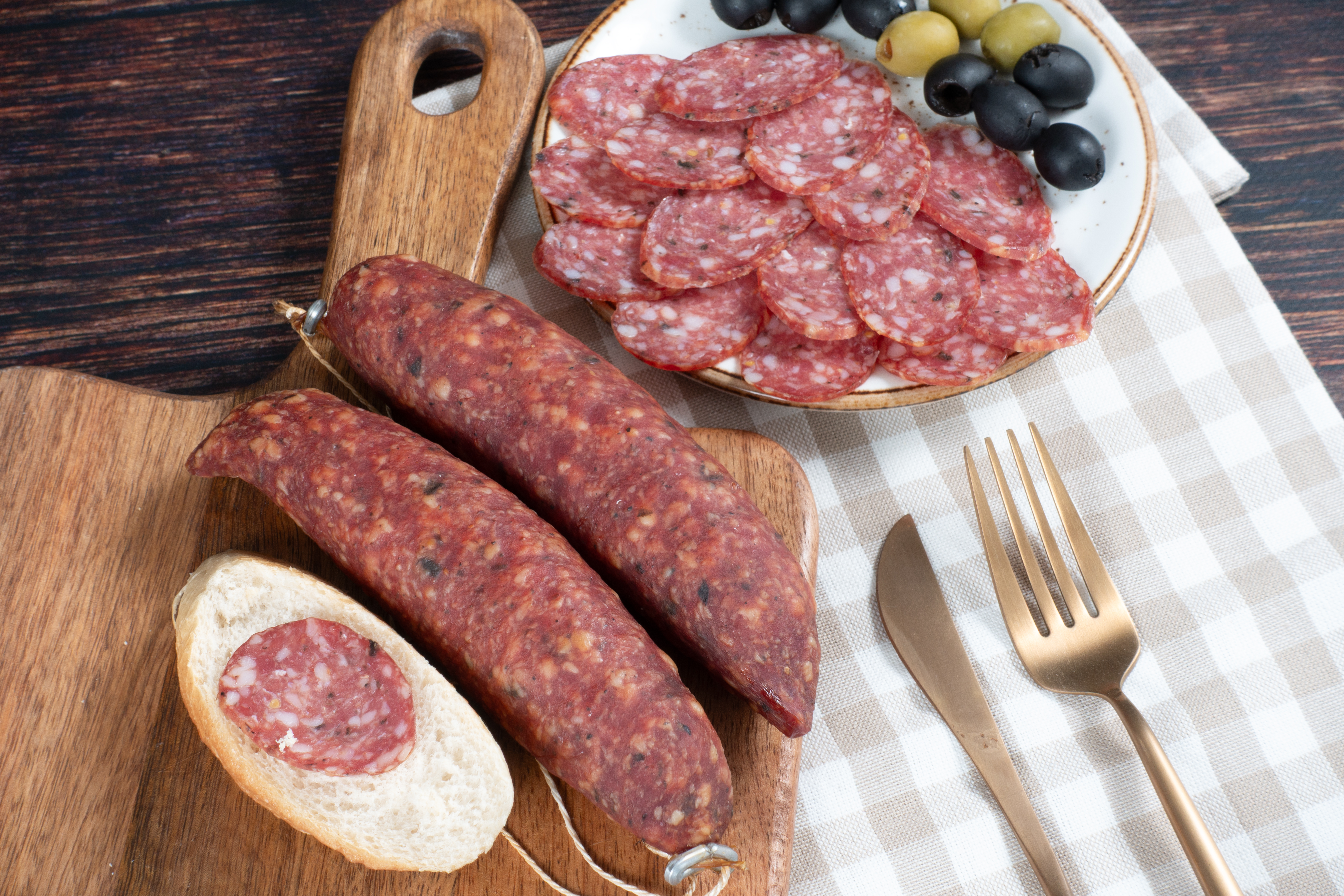 Mediterrane Salami von Dürrröhrsdorfer