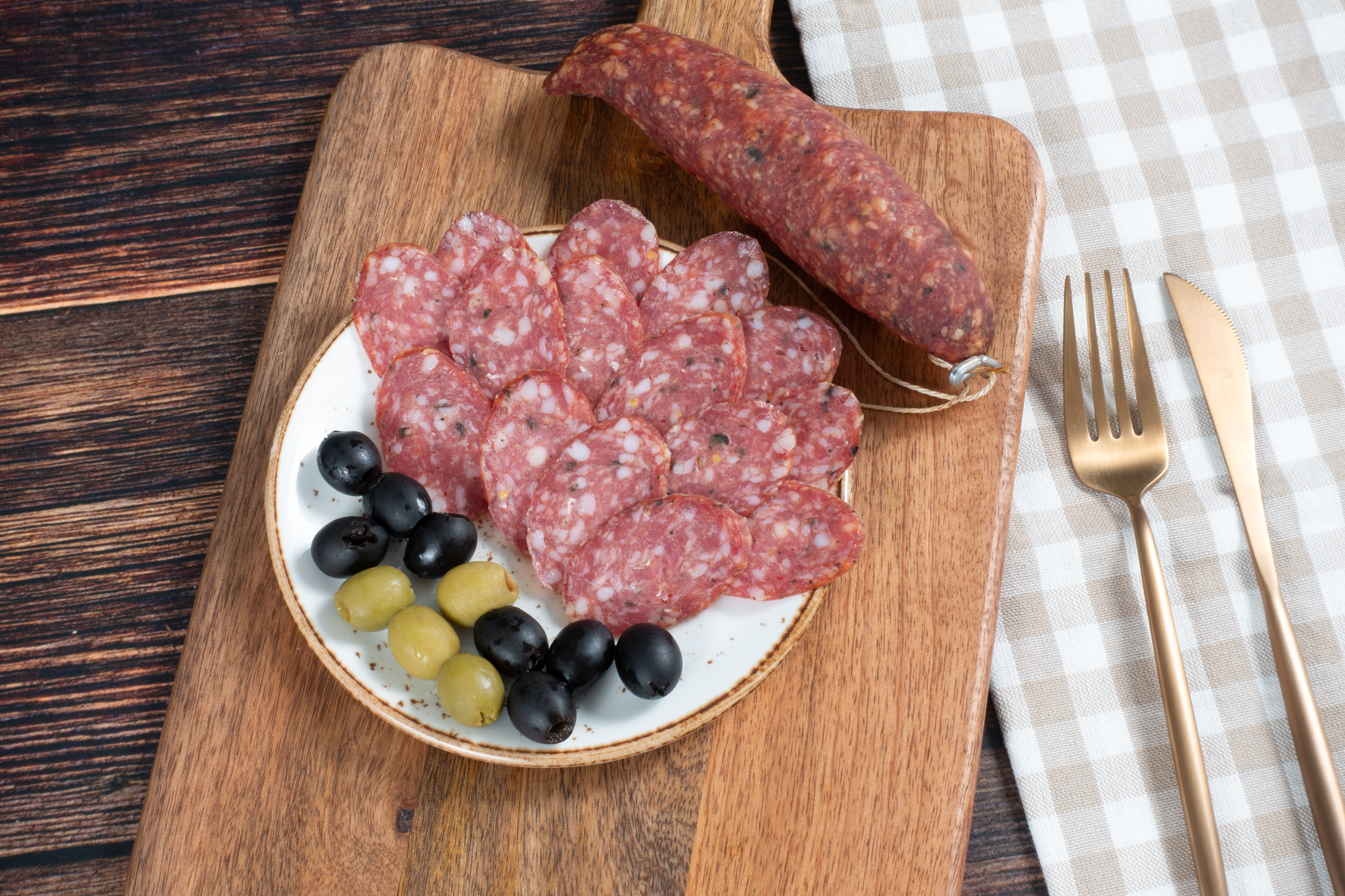 Mediterrane Salami von Dürrröhrsdorfer